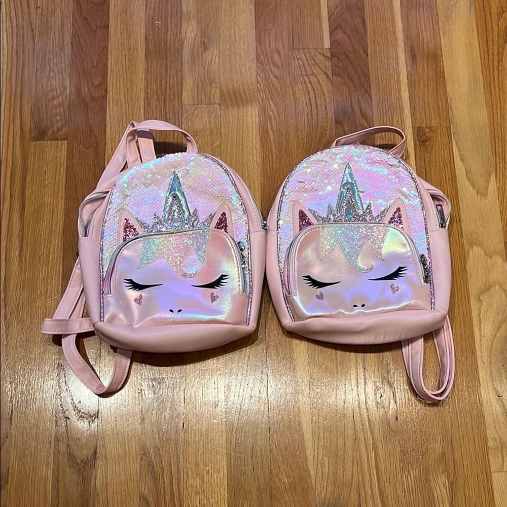 Pink Unicorn Kids Backpack